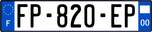 FP-820-EP