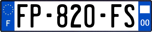 FP-820-FS