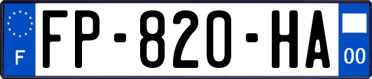 FP-820-HA