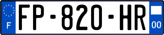 FP-820-HR