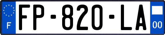 FP-820-LA