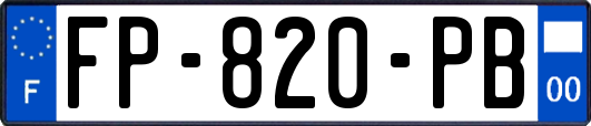 FP-820-PB