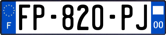 FP-820-PJ