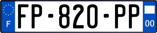 FP-820-PP