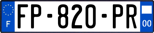 FP-820-PR