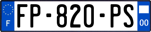 FP-820-PS