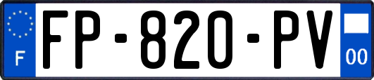 FP-820-PV