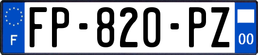 FP-820-PZ