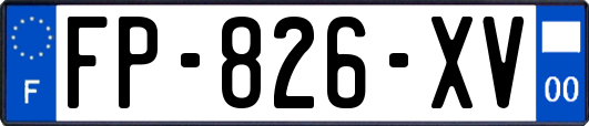 FP-826-XV