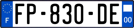 FP-830-DE