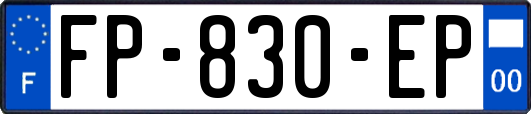 FP-830-EP