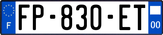 FP-830-ET