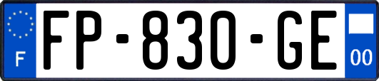 FP-830-GE