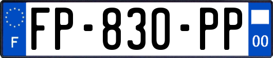 FP-830-PP
