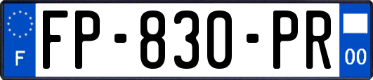 FP-830-PR