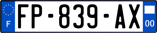 FP-839-AX