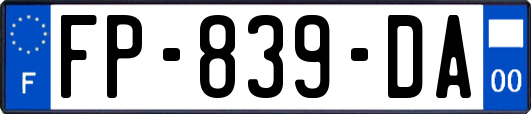 FP-839-DA