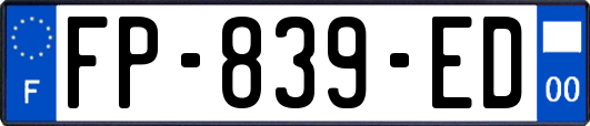 FP-839-ED