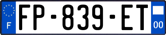 FP-839-ET