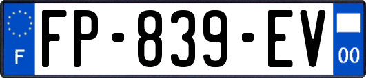 FP-839-EV