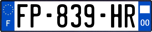 FP-839-HR