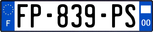 FP-839-PS