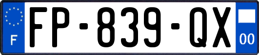 FP-839-QX
