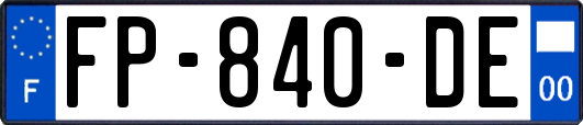 FP-840-DE