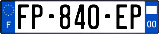 FP-840-EP