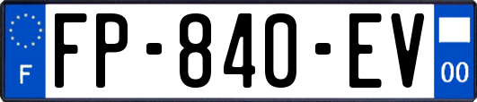 FP-840-EV
