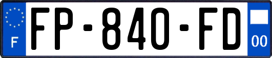 FP-840-FD
