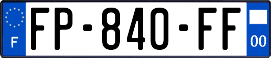 FP-840-FF