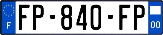 FP-840-FP