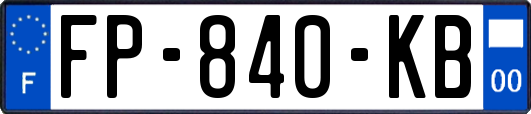 FP-840-KB
