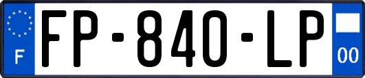 FP-840-LP