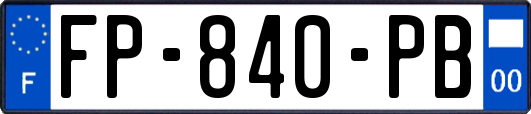 FP-840-PB