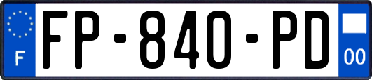 FP-840-PD
