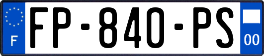 FP-840-PS