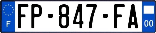 FP-847-FA