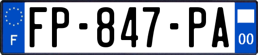 FP-847-PA
