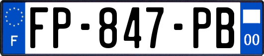 FP-847-PB