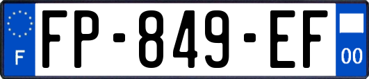 FP-849-EF