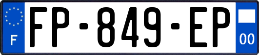FP-849-EP