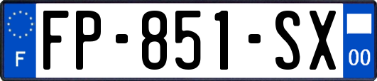 FP-851-SX