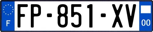 FP-851-XV