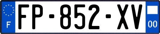 FP-852-XV