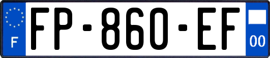 FP-860-EF