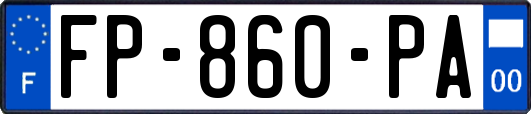 FP-860-PA