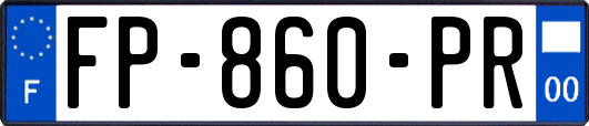 FP-860-PR
