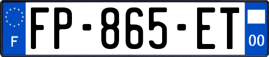 FP-865-ET